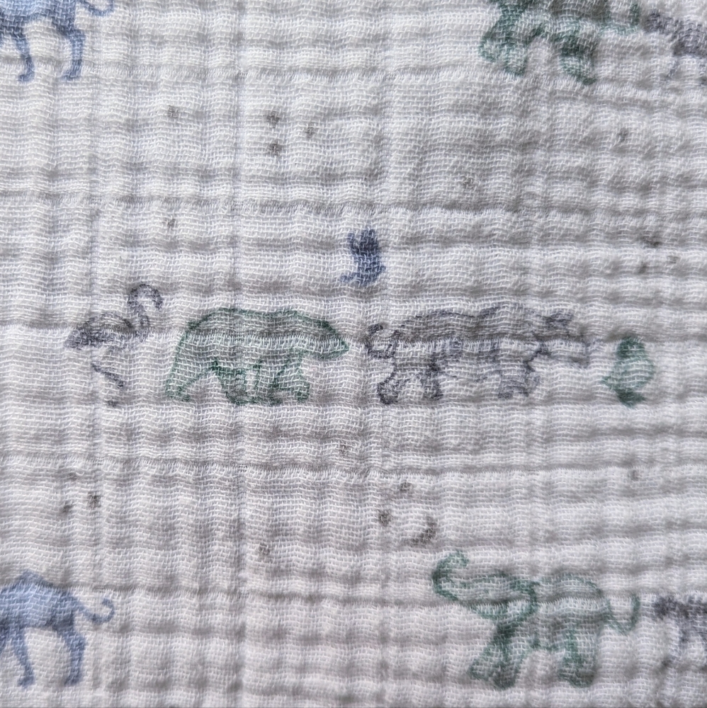 Aden + Anais | Muslin Sleep Sack in Rising Star Print | 12-18M or 76-85cm - Picture 7 of 9